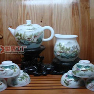 供应景德镇青花陶瓷茶具【景德镇陶瓷茶具】